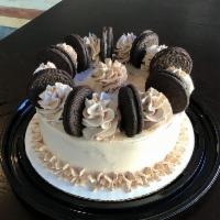 Cookies & Cream 6 inch  · Ice cream cake - eggless & vegetarian. Servings 4 to 6 people. Cake picture is sample. Might...