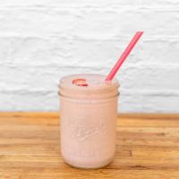 Ba-Nanner · Strawberry, banana ＆ organic milk.