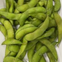 Edamame · Steamed soybean and lightly salted.