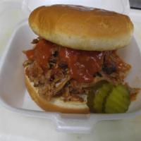 BBQ Pork Sandwich · A fresh 4