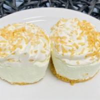 The Lime and the Coconut · Beautiful little bistro pies with cookie crumb base, real key lime mousse, then topped with ...