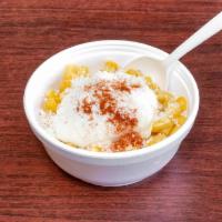  Elote · In a cup. 