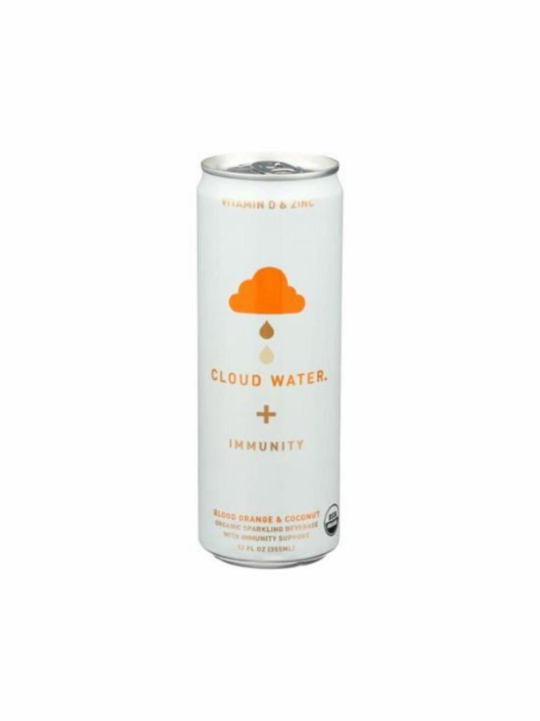 Cloud Water + Immunity Blood Orange & Coconut Sparkling water (12 oz) · 