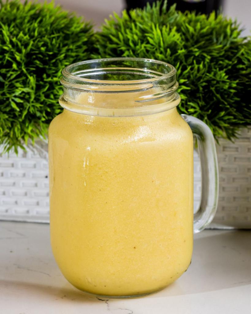 Vacation Smoothie · 16oz Pineapple, banana, mango and coconut water.