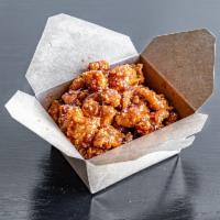 Popcorn Chicken (Small) · Comes with a choice of 1 flavor and 1 dipping sauce.