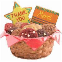 W259. Many Thanks Basket · One or two specialty cookies along with your choice of cookie tray. Send these brightly colo...