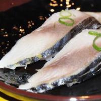 Saba Sushi. · Fresh mackerel