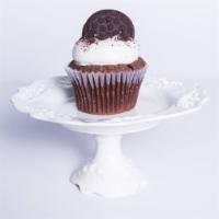 Cookies and Cream Cupcake · Our moist chocolate cake with an Oreo buttercream frosting lightly dusted with Oreo crumbs a...
