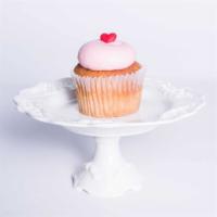 Strawberry Passion Cupcake · Our moist strawberry cake infused with strawberry preserves with strawberry buttercream fros...