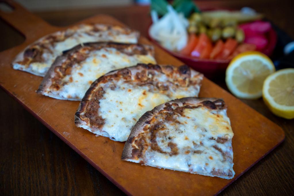 Meat and Cheese Flatbread · 