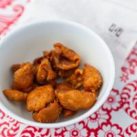 Fried Chicken Skins · Housemade Fried Chicken Skins (GF) . Very yummy and limited!