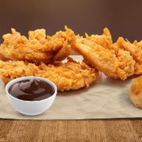 3 Piece Tender’s w/ Biscuit · Crisp, boneless, 100% white meat, additive and preservative free chicken Tenders; the perfec...