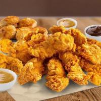 16 Piece Tender’s w/ Eight Biscuit’s · Crisp, boneless, 100% white meat, additive and preservative free chicken Tenders; the perfec...