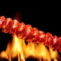 FRANGO AGRI-DOCE · Rodizio Grill puts a spin on the traditional churrasco with this crowd pleasing sweet and sp...