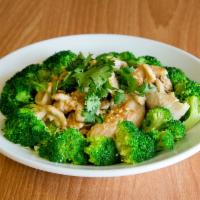 Garlic Delight · Your choice of protein stir-fried with garlic, broccoli, cabbage, and carrots.