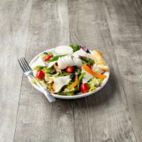 Tossed Salad · Salad that has been tossed with dressing.