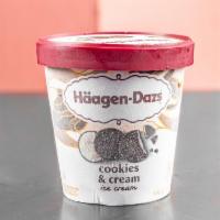 Haagen-Dazs Cookies Cream · Pint. 