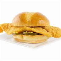 Fish Fillet · Your choice of sandwich only or sandwich & 3 wedges.