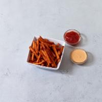 Sweet Potato Fries · Vegan.
