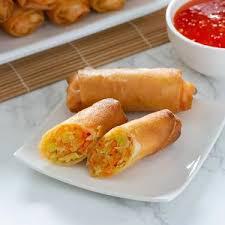 3. Spring Vegetable Roll · 2 pieces.