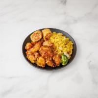 C15. General Tso's Chicken Combo · Hot and spicy.