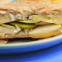 Pear and Brie Grilled Sandwich · 