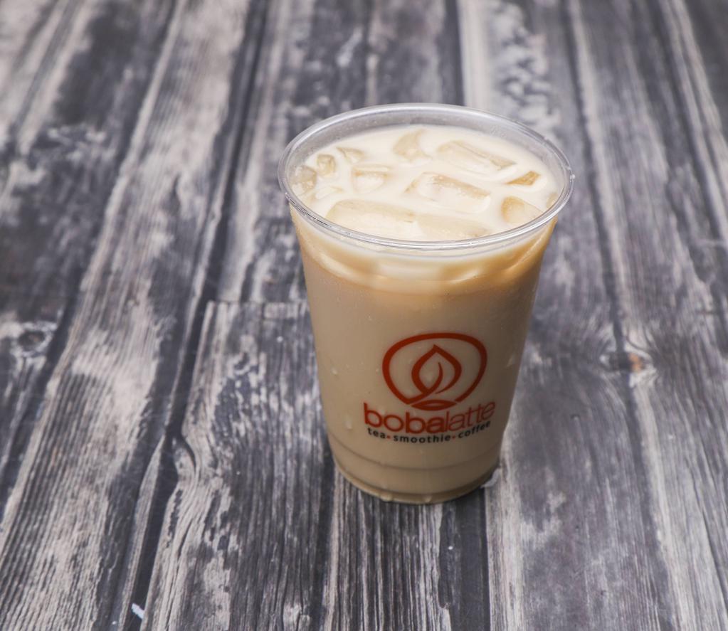 Boba Latte · Bubble Tea · Cafe · Coffee and Tea · Smoothies and Juices · Snacks
