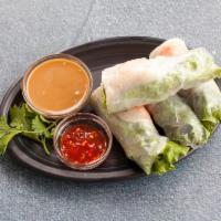 3. Fresh Spring Roll · Shrimp and vietnamese ham. Goi cuon (tom, cha lua).