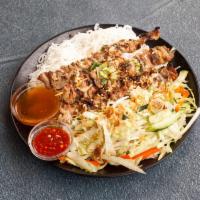 63. Grilled Pork Vermicelli · Bun thit nuong.