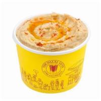 Hummus · The Mediterranean spread made from cooked, mashed chickpeas or other beans, blended with tah...