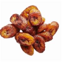 Maduros (Fried sweet plantains) · 7 to 8 pieces.
