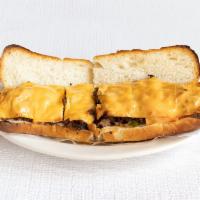 Cheese Steak Sandwich · With peppers and onions. Served on Italian bread. 