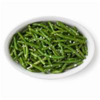 Garlic Green Beans · Greenbeans cooked in salt, garlic and olive oil.  You won't be disappointed!!