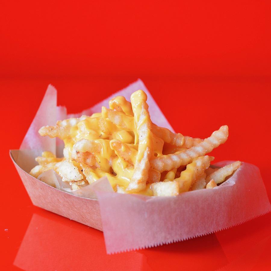 Cheese Fries · Our classic fries topped with melted American cheese.