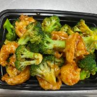 119. Shrimp with Broccoli · 