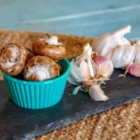 Garlic Mushrooms · Sliced Garlic Mushrooms