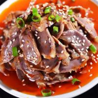 Duck Gizzard in Cold Sauce凉拌鸭胗 · 