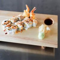 Shrimp Tempura Roll (6pcs) · Shrimp Tempura Roll (6pcs). Battered and fried. 