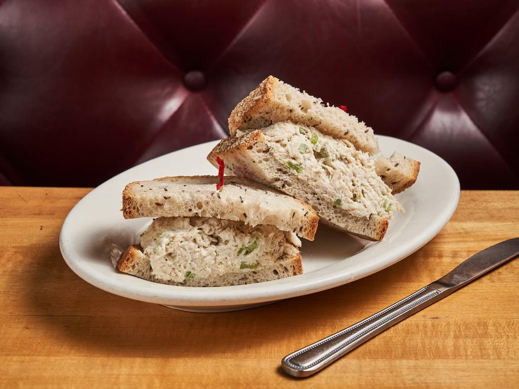 Chicken Salad Sandwich · Homemade white meat chicken salad.