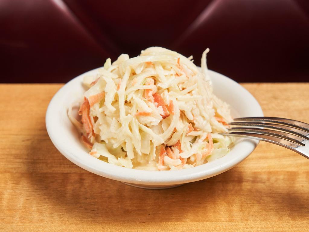 Coleslaw · Homemade and mayonnaise-based.