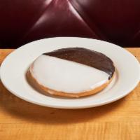 Black and White Cookie · New York's cookie (Baked fresh daily).