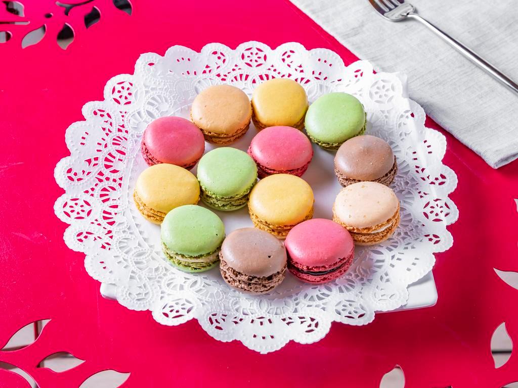 French Macaroons · One dozen.