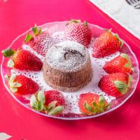 lava cake · chocolate cake and a soufflé