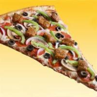 Jumbo Deluxe Pizza Slice · 