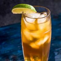 Dark and Stormy · Rum, ginger beer and lime juice. Must be 21 to purchase.