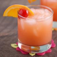 ECB Rum Punch · Light and dark rum and mixed juice. Must be 21 to purchase. 