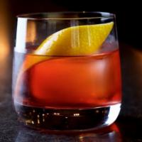 Negroni · London dry gin, campari, and vermouth rosso. Must be 21 to purchase.