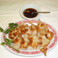 10 Piece Potstickers · Choice of chicken or vegetable.