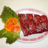 BBQ Spare Ribs · Ribs that have been broiled, roasted, or grilled.