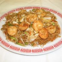 Stir-Fried Angel Hair Noodles · Pic as shown: Shrimp Stir-Fried Angel Hair Noodles